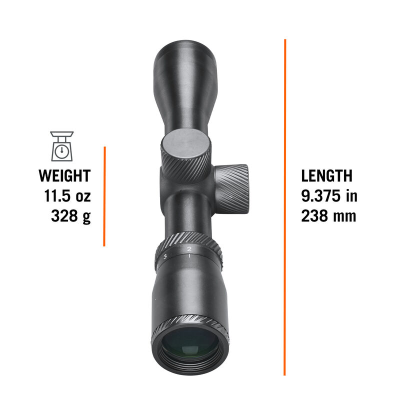 Classic Series Handgun Scope 2-6x32 SFP Dual-X 1 Inch LER